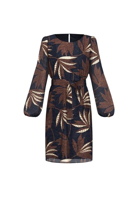 abito in raso chiffon stampato finito crinckle box every day Emme Marella | FISICA005
